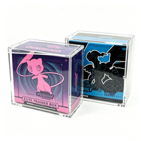 Boîte de présentation en acrylique pour cartes de collection TCG Elite Trainer Boxes – Lot en gros, durable et transparente