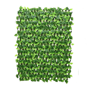 Pantalla de seto de hojas artificiales, cubierta de pared de privacidad para jardín, decoración de patio interior y exterior, proyección de valla de plantas artificiales - Product Image 1