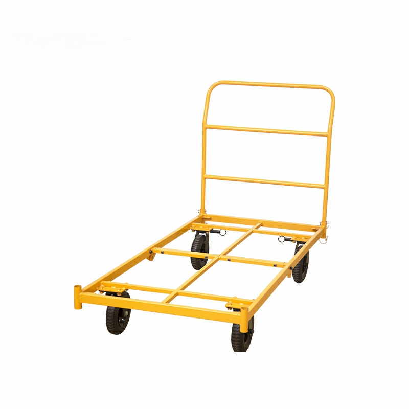 Panel Dolly, 1000 Lbs Load Capacity, Drywall Mover With 10 Inch Rubber Wheels Fits Different Terrain, Adjustable Clamp Panel Cart For Steel Panels - View #2