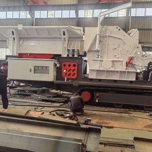 Estación Móvil de Trituración Tipo Crawler, Trituradora de Tipo Contraataque, Línea de Producción Móvil de Trituración Tipo Neumático, Equipo de Trituración de Piedra - Product Image 3