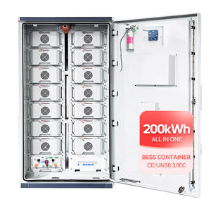 Refrigeración por aire OEM 100kwh 200kwh 500kwh Sistema de batería de almacenamiento de energía Industrial y comercial - Product Image 1