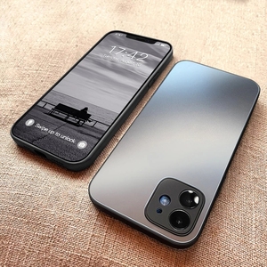 Custodia per telefono opaca antiurto di lusso per <span class=keywords><strong>iPhone</strong></span> <span class=keywords><strong>11</strong></span> 12 13 14 <span class=keywords><strong>Pro</strong></span> Max XR XS X 7 8 Plus Mini SE2 3 <span class=keywords><strong>Cover</strong></span> <span class=keywords><strong>rigida</strong></span> per PC trasparente - Product Image 3