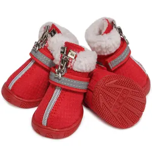 Hot Sell Converse Hundes chuhe Bequeme flauschige Winter hundes tiefel