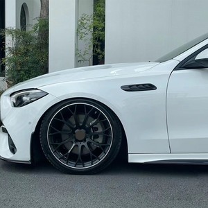 Para <span class=keywords><strong>Mercedes</strong></span> <span class=keywords><strong>Benz</strong></span> Clase C W206 <span class=keywords><strong>2022</strong></span> + modificado <span class=keywords><strong>C63</strong></span> <span class=keywords><strong>AMG</strong></span> <span class=keywords><strong>2022</strong></span> + guardabarros de coche Kits de carrocería piezas exteriores de plástico - Product Image 5