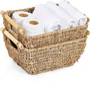 Sac à dos Oxford, sac à linge, panier à linge court avec couvercle, panier de rangement pour vaisselle, paniers à marque privée, boîte à pain orange - Product Image 1