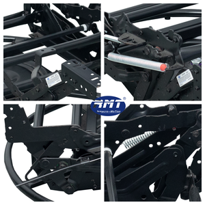 Mecanismos de sofá reclinable de pared cero eléctrico de diseño profesional, mecanismo de sofá, Marco plegable de Metal Manual, pieza para ahorrar espacio - Product Image 2