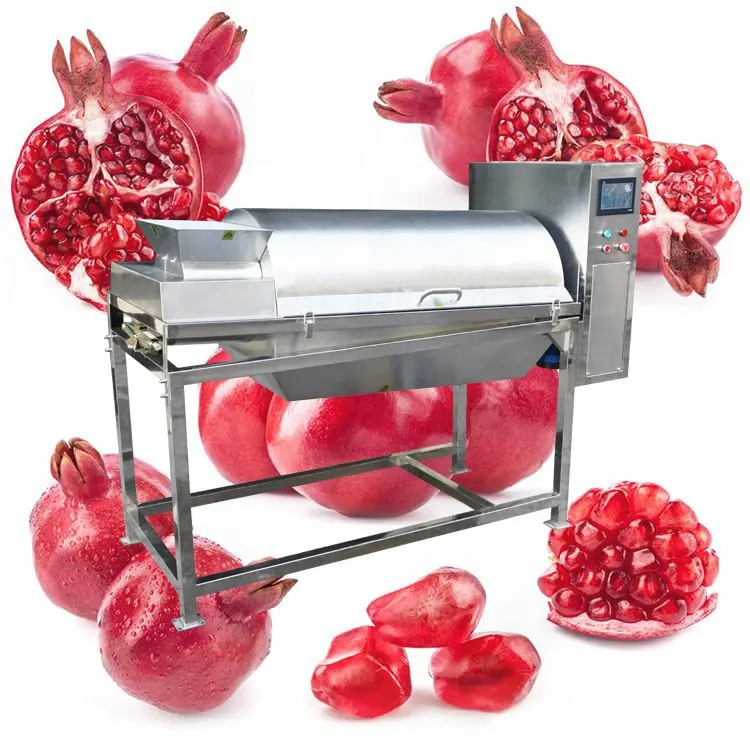 Automatic Pomegranate Seed Separating Peeling Machine Fruit Passion Grapefruit Peeler