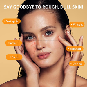 <span class=keywords><strong>Gommage</strong></span> Visage Antioxydant au Curcuma et à la Vitamine C – Réduit les Taches Brunes et l'Acné, Exfolie Doucement, Améliore la Texture de la <span class=keywords><strong>Peau</strong></span> - Product Image 3