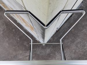 Stabilisateur d'échelle en alliage d'aluminium Deliladder, support en forme de V pour tuyau d'eau, entretoise d'échelle, capacité de charge de 150 kg, angle d'escalade de 45 degrés - Product Image 5