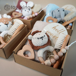 ToysKing ตุ๊กตาถักโครเชต์แฮนด์เมด 100% สัตว์ป่าจิ๋ว พร้อมใยฝ้าย PP มีสินค้าในสต็อกสำหรับขายส่ง - Product Image 5