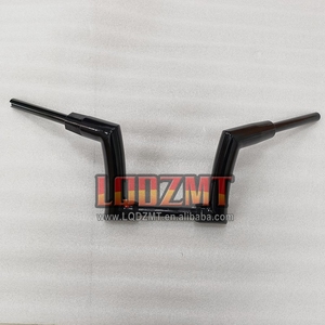 Guidon de moto 10 pouces 12 pouces 14 pouces 16 pouces <span class=keywords><strong>18</strong></span> pouces pour Harley 883 1200 Fat Boy Breakout <span class=keywords><strong>Street</strong></span> <span class=keywords><strong>Fighter</strong></span> Dyna Road Guidon - Product Image 2