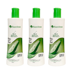 Lozione per il corpo ANTI-ACNE verde all'ingrosso PAPAYA sbiancante lozione <span class=keywords><strong>SILKA</strong></span> nutriente per la pelle crema - Product Image 4
