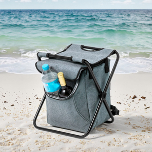 Silla Plegable Portátil para Exteriores, Diseño Moderno, <span class=keywords><strong>Multifuncional</strong></span>, Aislamiento Térmico, <span class=keywords><strong>Banco</strong></span> para Camping, Playa y Pesca - Product Image 3