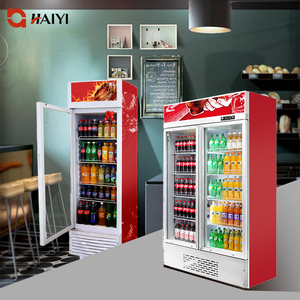 Gewerbliche Kühlvitrine Einzel-Tür Getränkekühler Kühlschrank für Convenience Stores - Product Image 2