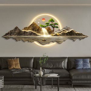 Cuadros Decorativos Modernos de Acrílico con Grabado UV, Hechos a Mano, para Decoración de Paredes de Sala de Estar, Hoteles y Fondos - Product Image 3