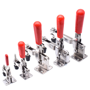 Pince de serrage rapide horizontale et verticale pour le fixation des pièces, le soudage et les outils mécaniques - Product Image 1