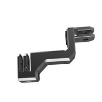 Support de montage vertical et horizontal en alliage d'aluminium pour GoPro 13 12 11 10 9 avec logo gravé au laser