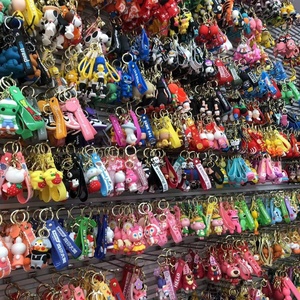 Bán Buôn Giá Rẻ Tùy Chỉnh Móc Khóa Dễ Thương Móc Khóa Chìa Khóa Xe Phụ Kiện Túi Xách Anime Keyring Phim Hoạt Hình Búp Bê Móc Chìa Khóa - Product Image 4