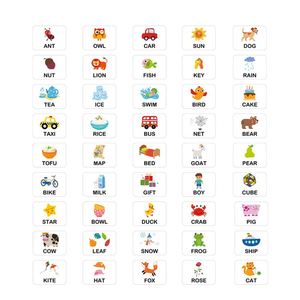 ตัวอักษรภาษาอังกฤษ<span class=keywords><strong>สะกด</strong></span><span class=keywords><strong>คำ</strong></span><span class=keywords><strong>ป</strong></span>ริศนาสำหรับเด็กปฐมวัยของเล่นฝึกภาษาอังกฤษการ์ดฝึกความจำของเล่นเพื่อการศึกษา - Product Image 2