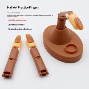Alat Latihan Manikur Jari Tengah dari Plastik, Dapat Dilepas, Dapat Dibengkokkan, dengan Kustomisasi Warna Grosir - Product Image 3