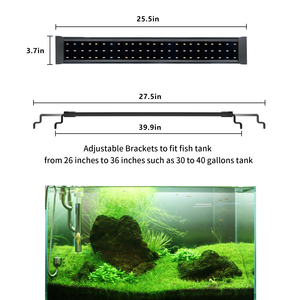 Lumières LED super lumineuses avec 8 modes d'éclairage Aquariums d'eau douce spécialement conçus Plantes aquatiques Support d'éclairage d'<span class=keywords><strong>aquarium</strong></span> - Product Image 3