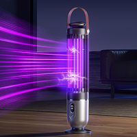 Lampe anti-moustiques portable à choc électrique UV suspendue en intérieur, écologique en ABS, avec une couverture de 50 à 100 m