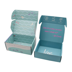 Custom logo packaging paper box aircraft box cardboard corrugated paper box