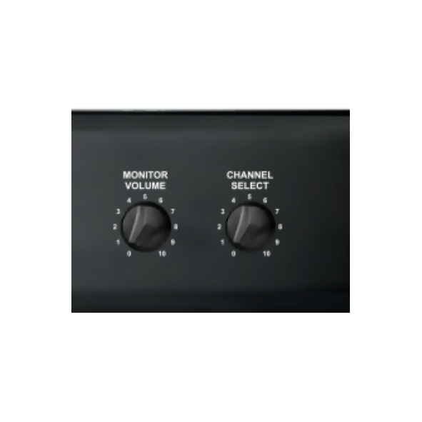 2 U Rack 19 Inch 10 Channel Monitor Panel With Built-in High Fidelity Loudspeaker Monitoring