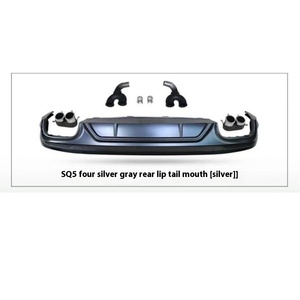 Kit Carrozzeria RSQ5 per <span class=keywords><strong>Q5</strong></span> <span class=keywords><strong>2020</strong></span>+2019, Diffusore Posteriore a Quattro Uscite, Paraurti Anteriore in Plastica SQ5, Labbro Anteriore per Aggiornamento <span class=keywords><strong>Q5</strong></span> 2018+ - Product Image 3