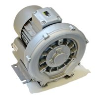Souffleur annulaire régénératif triphasé 1,3 kW/1,5 kW à canal latéral pour l'aération des eaux usées