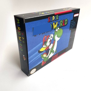 Super World (Battery Save) 16-bit <b>Game</b> Cartridge for USA NTSC Version SNES Video <b>Game</b> Console Wired - Product Image 2