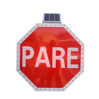 Panneaux de signalisation routière à LED lumineux à énergie solaire de haute qualité