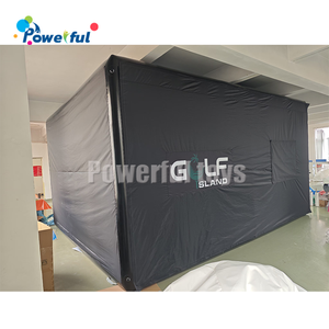 Simulador de golf inflable impermeable para exteriores, tienda de campaña, recinto de golf de Bahía de práctica y jaula de golpe para publicidad de golf - Product Image 4