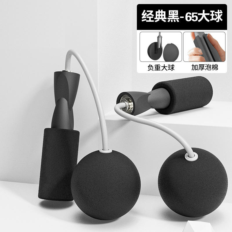 Eva65mm classique noir-grosse boule