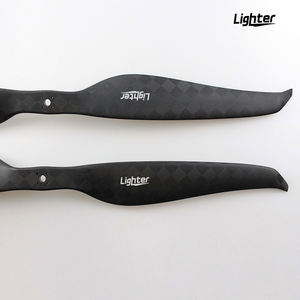 Hélice composite en fibre de carbone usinée CNC à faible bruit pour drones de cartographie multirotor Équilibre léger et dynamique testé - Product Image 1
