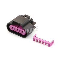 Connecteur Étanche Haidie 5 Broches Femelle pour Terminal Automobile, Boîtier Électrique, Prise de Câble, Accessoires 13519051