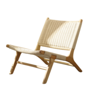 Fauteuil inclinable minimaliste nordique en bois massif avec table basse – Mobilier moderne pour appartement, salon, villa, bureau à domicile
