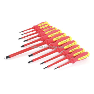 Set di cacciaviti isolati 11 pz, strumenti magnetici VDE per elettricista - Product Image 2