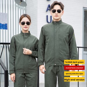 Traje de Trabajo Resistente al Fuego de Aramida con Impresión Personalizada, Uniforme de Seguridad Antiescaldaduras Resistente al Calor y al Hierro Fundido para Metalurgia y Fundición - Product Image 5