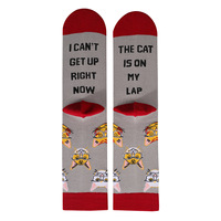 Yeewear — chaussettes longues pour femmes et filles, nouveauté, chaussettes décontractées et mignonnes, motif de dessin animé chat chien, pour amoureux d'animaux