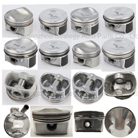 Piston OE Spec Ea888 Gen 2 Gen 3 dan Piston Forged Berkualitas Tinggi Ea837 Ea839 1.8T 2.0T untuk Audi VW Kit Ring Piston 06L107065AM