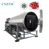 Industriële vacuümvriesdroogmachine 20 20 SUS304 roestvrij staal hoge veiligheidsniveau CE/ISO9001 gecertificeerd fruit groente
