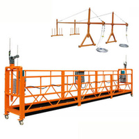 Plateforme de travail en hauteur électrique suspendue ZLP630 en alliage d'aluminium, capacité 800 kg, certifiée ISO9001, fabriquée en Chine