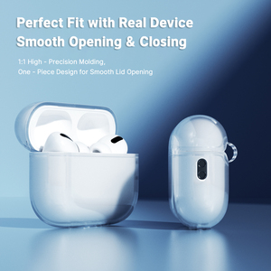 Housse transparente en TPU couleur silencieuse avec logo personnalisé OEM pour <span class=keywords><strong>Airpods</strong></span> 1 2 3 Pro pour <span class=keywords><strong>Airpods</strong></span> 4 Logo personnalisé pour casque <span class=keywords><strong>Airpods</strong></span> - Product Image 3