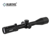 Lunette de visée MARCOL ALT 4-20x50 avec illumination rouge et verte, deuxième plan focal, étanche, longue portée, pour la chasse tactique et le tir optique