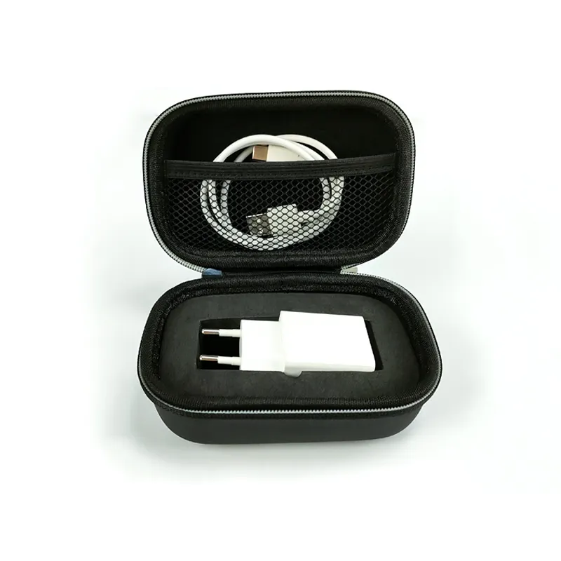 Schokbestendig Factory Groothandel Custom Logo Hot Koop Eva Foam Box Case Draagbare Kabel Houder Usb Draad Charger Case