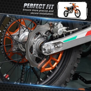 Protezione disco freno posteriore in alluminio niceckc per Husaberg <span class=keywords><strong>TE</strong></span> 125 2011-2014 FE250 FX350 FE501 2009-2014 - Product Image 6