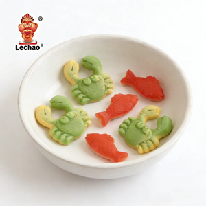 Caramelle Gommose Halal alla Frutta, Morbide e Colorate, a Forma di <span class=keywords><strong>Animali</strong></span>, Snack Dolci Multicolore dalla Cina - Product Image 1