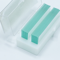 24X60mm Lab Ware Transparent Glass Laboratory Microscope Cover Slides OEM Customizable Durable Ground Edges