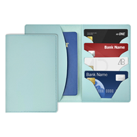 Nouvelle Pochette de Voyage Unisexe en Similicuir pour Passeport, Porte-Passeport à Quatre Emplacements, 11 Couleurs, Housse de Protection pour Passeport
